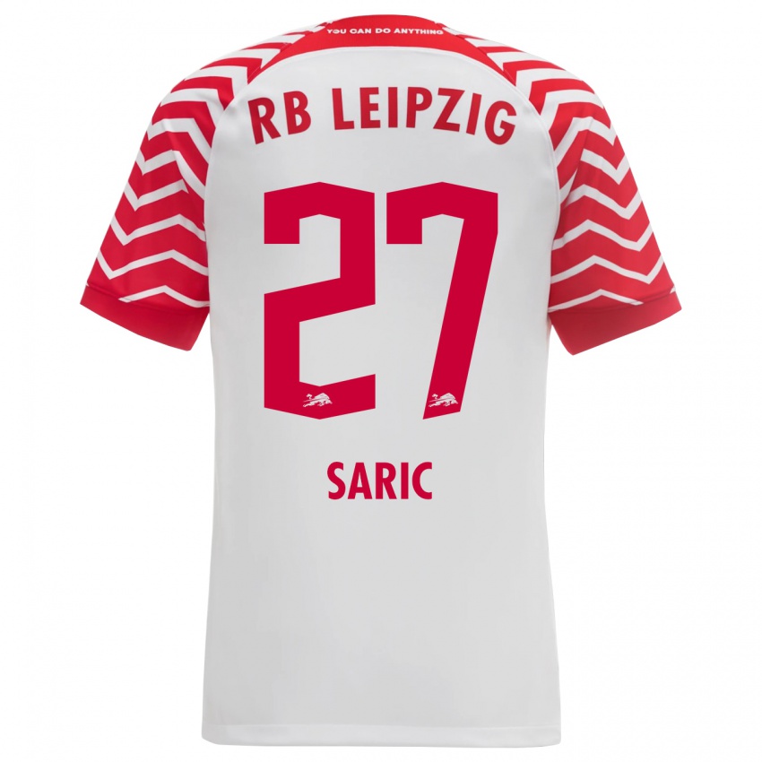 Kinder Lucio Saric #27 Weiß Heimtrikot Trikot 2023/24 T-Shirt Österreich