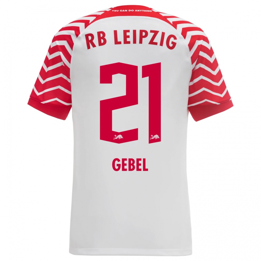 Kinder Viggo Gebel #21 Weiß Heimtrikot Trikot 2023/24 T-Shirt Österreich