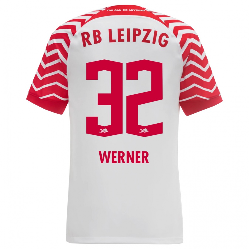 Kinder Mia Werner #32 Weiß Heimtrikot Trikot 2023/24 T-Shirt Österreich