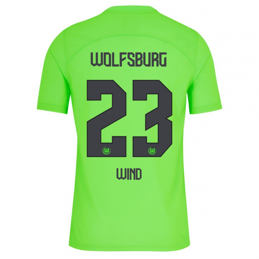 Kinder Jonas Wind #23 Grün Heimtrikot Trikot 2023/24 T-Shirt Österreich