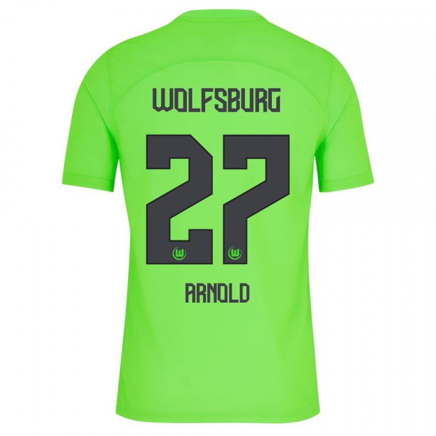 Kinder Maximilian Arnold #27 Grün Heimtrikot Trikot 2023/24 T-Shirt Österreich