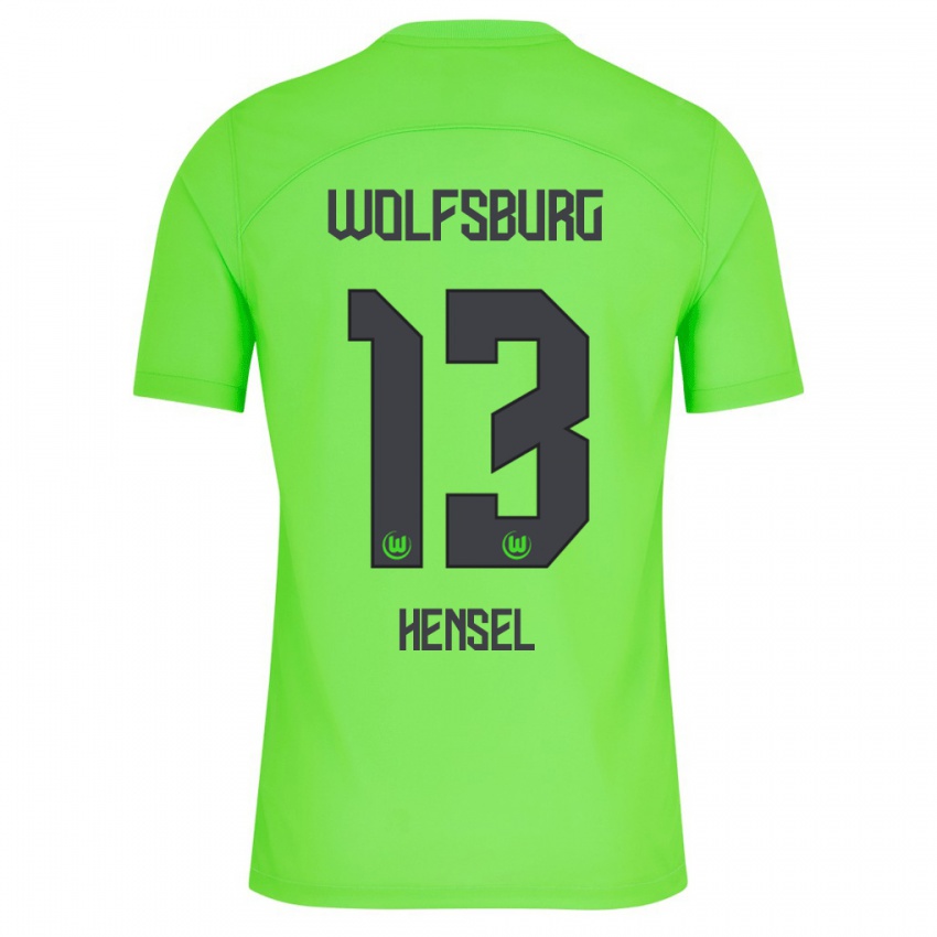 Kinder Pharell Hensel #13 Grün Heimtrikot Trikot 2023/24 T-Shirt Österreich