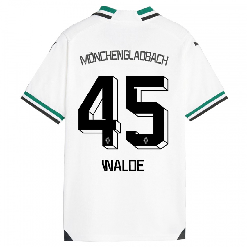 Kinder Simon Walde #45 Weiß Grün Heimtrikot Trikot 2023/24 T-Shirt Österreich