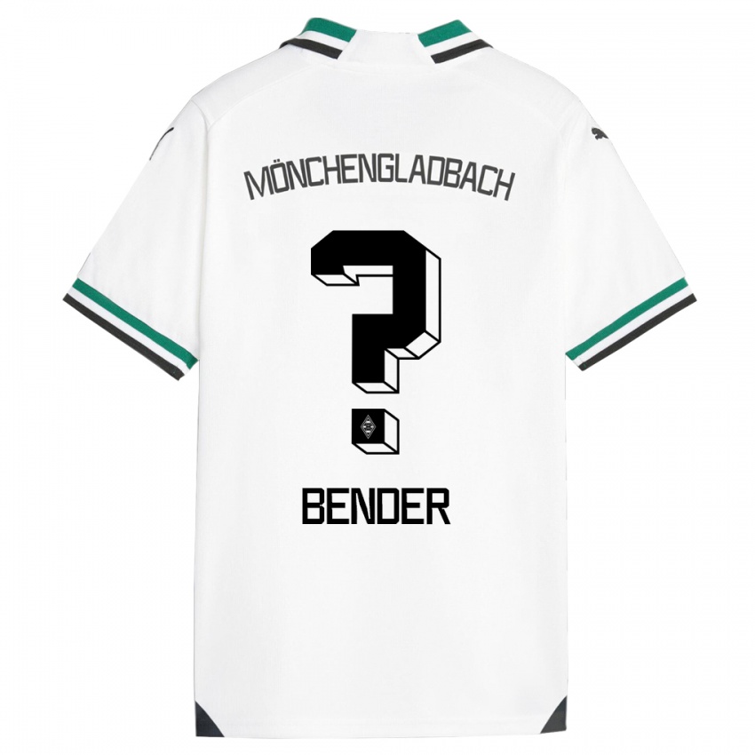 Kinder Maurice Bender #0 Weiß Grün Heimtrikot Trikot 2023/24 T-Shirt Österreich