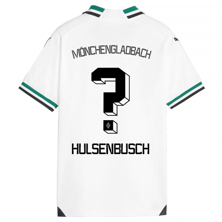 Kinder Daniel Hülsenbusch #0 Weiß Grün Heimtrikot Trikot 2023/24 T-Shirt Österreich