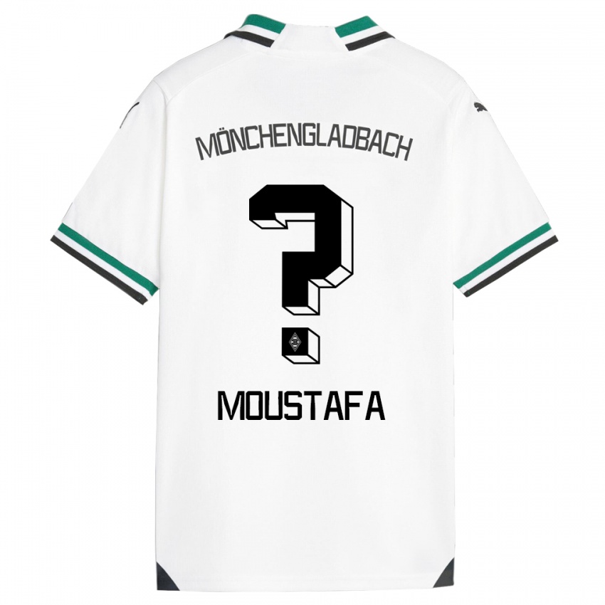 Kinder Seif Ashraf Moustafa #0 Weiß Grün Heimtrikot Trikot 2023/24 T-Shirt Österreich