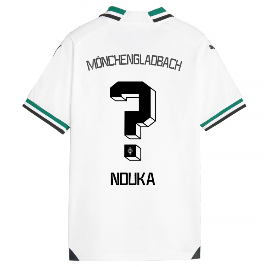 Kinder Michael Nduka #0 Weiß Grün Heimtrikot Trikot 2023/24 T-Shirt Österreich