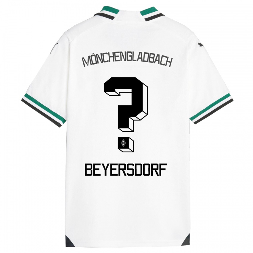 Kinder Chris Beyersdorf #0 Weiß Grün Heimtrikot Trikot 2023/24 T-Shirt Österreich