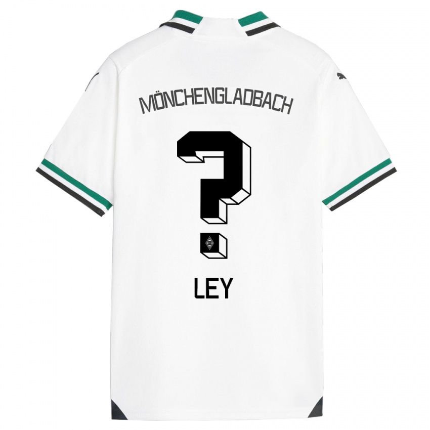 Kinder Marlon Ley #0 Weiß Grün Heimtrikot Trikot 2023/24 T-Shirt Österreich