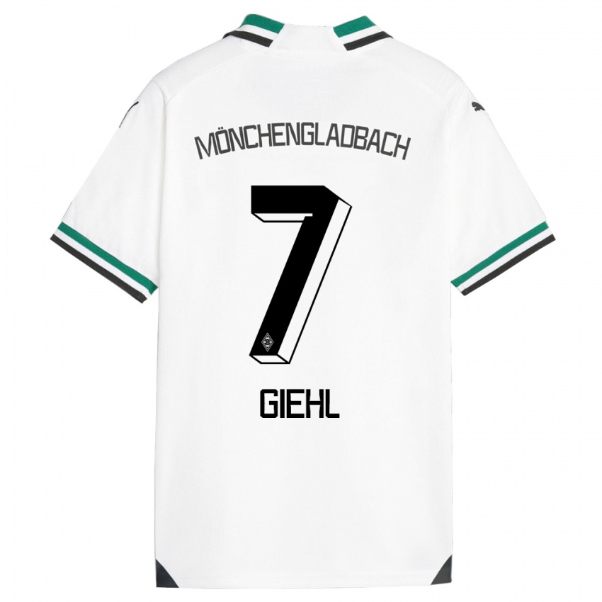 Kinder Madita Giehl #7 Weiß Grün Heimtrikot Trikot 2023/24 T-Shirt Österreich