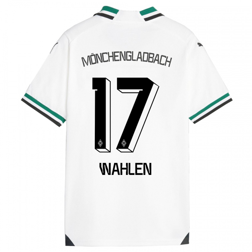 Kinder Vanessa Wahlen #17 Weiß Grün Heimtrikot Trikot 2023/24 T-Shirt Österreich