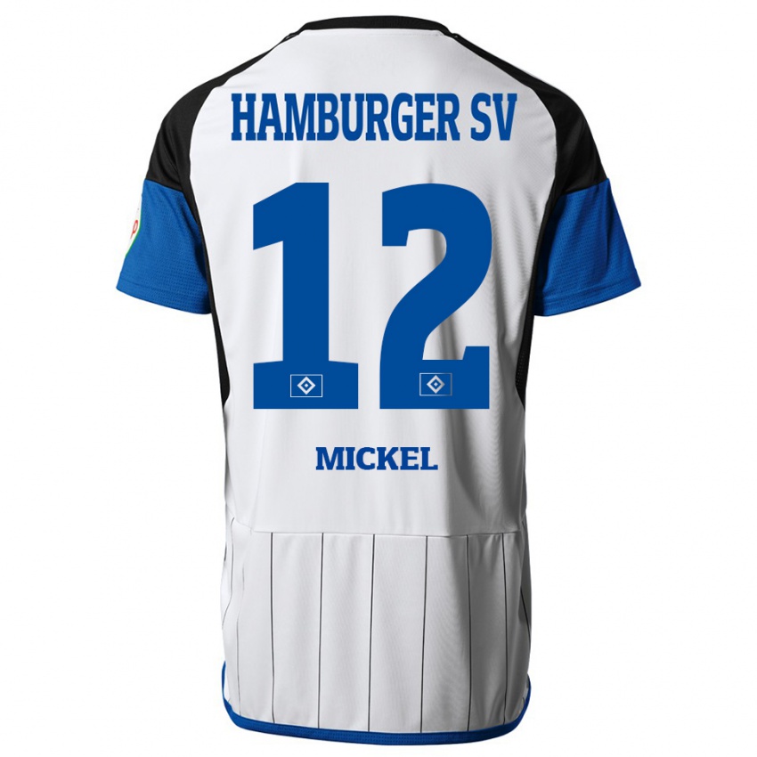 Kinder Tom Mickel #12 Weiß Heimtrikot Trikot 2023/24 T-Shirt Österreich