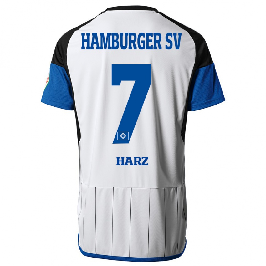 Kinder Theo Harz #7 Weiß Heimtrikot Trikot 2023/24 T-Shirt Österreich