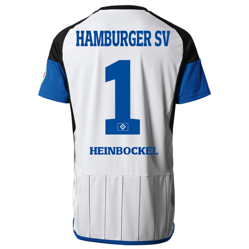 Kinder Simon Heinbockel #1 Weiß Heimtrikot Trikot 2023/24 T-Shirt Österreich