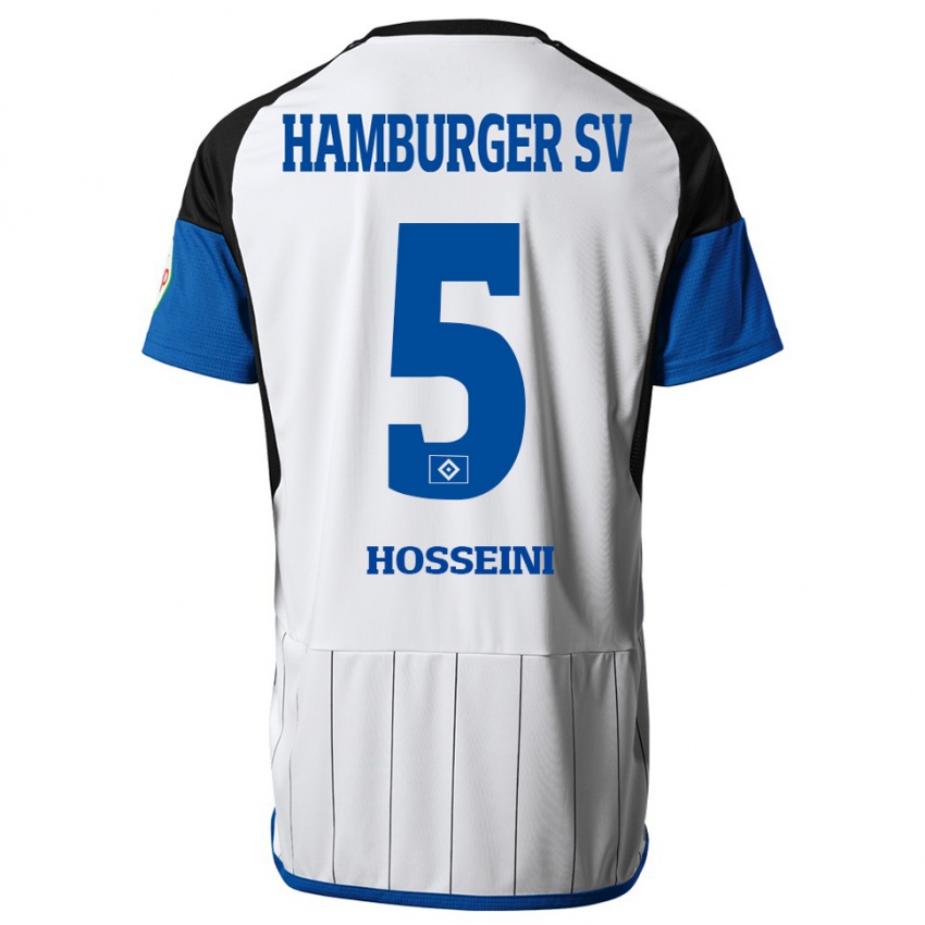 Kinder Reza Hosseini #5 Weiß Heimtrikot Trikot 2023/24 T-Shirt Österreich