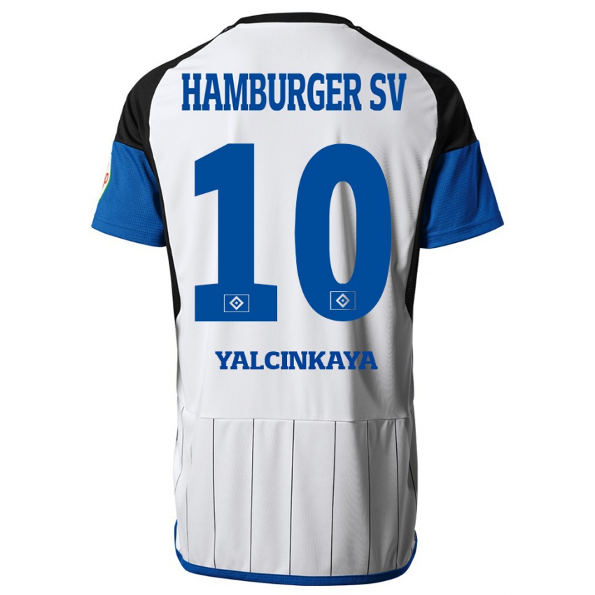 Kinder Bilal Yalcinkaya #10 Weiß Heimtrikot Trikot 2023/24 T-Shirt Österreich