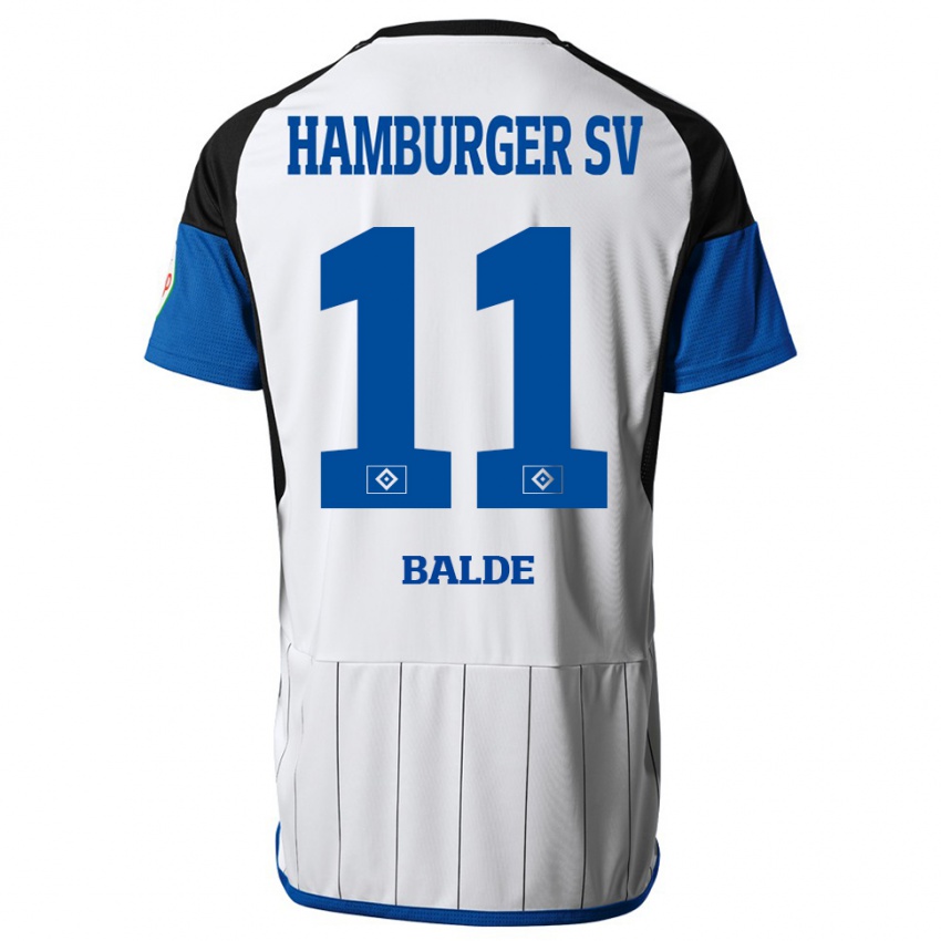 Kinder Fabio Baldé #11 Weiß Heimtrikot Trikot 2023/24 T-Shirt Österreich