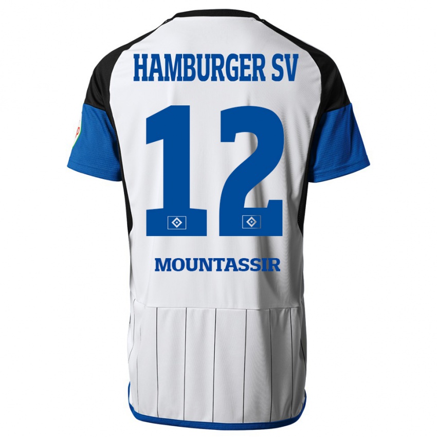 Kinder Youssef Mountassir #12 Weiß Heimtrikot Trikot 2023/24 T-Shirt Österreich