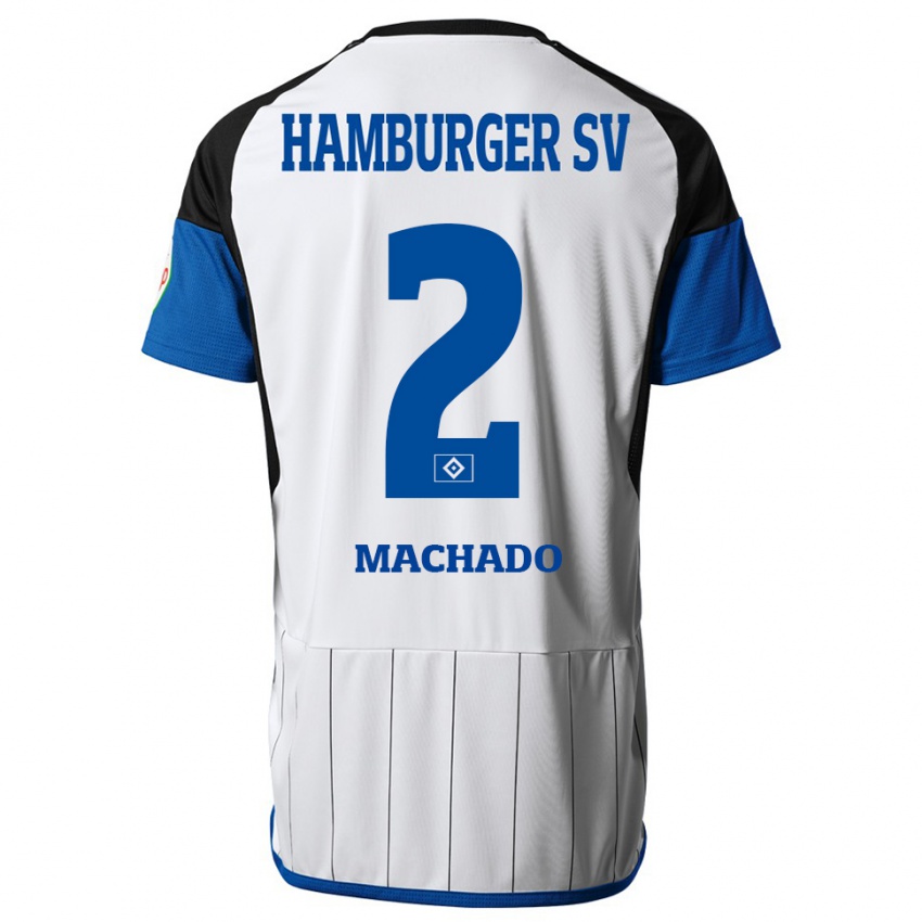 Kinder Kilian Hölscher Machado #2 Weiß Heimtrikot Trikot 2023/24 T-Shirt Österreich