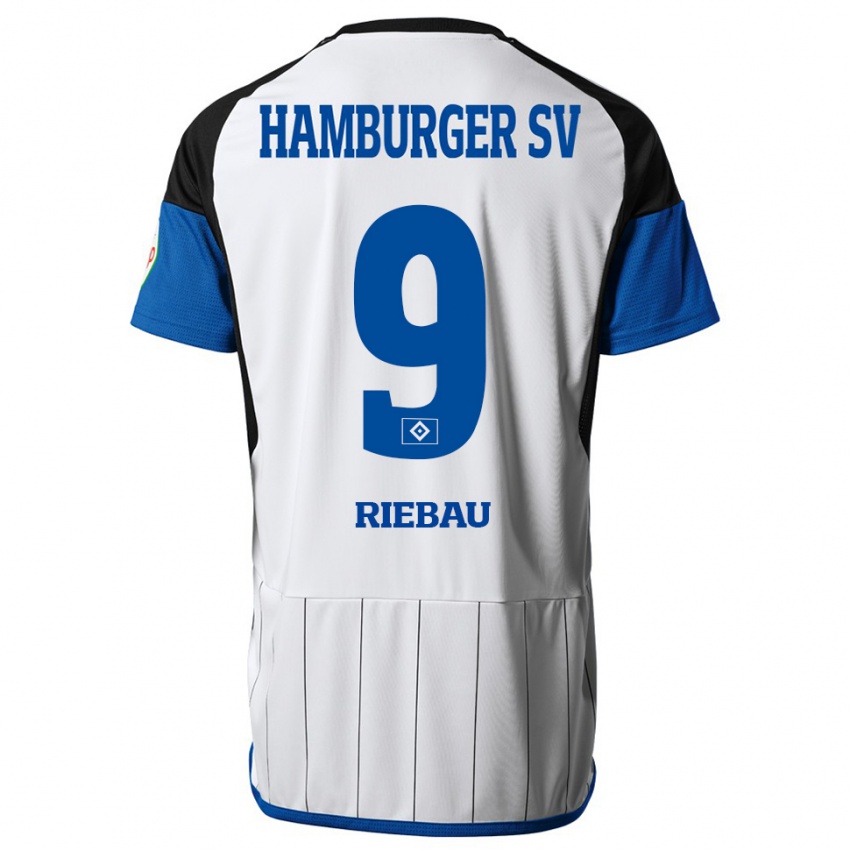 Kinder Henry Riebau #9 Weiß Heimtrikot Trikot 2023/24 T-Shirt Österreich