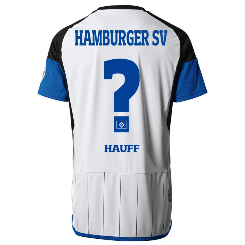 Kinder Daniel Hauff #0 Weiß Heimtrikot Trikot 2023/24 T-Shirt Österreich