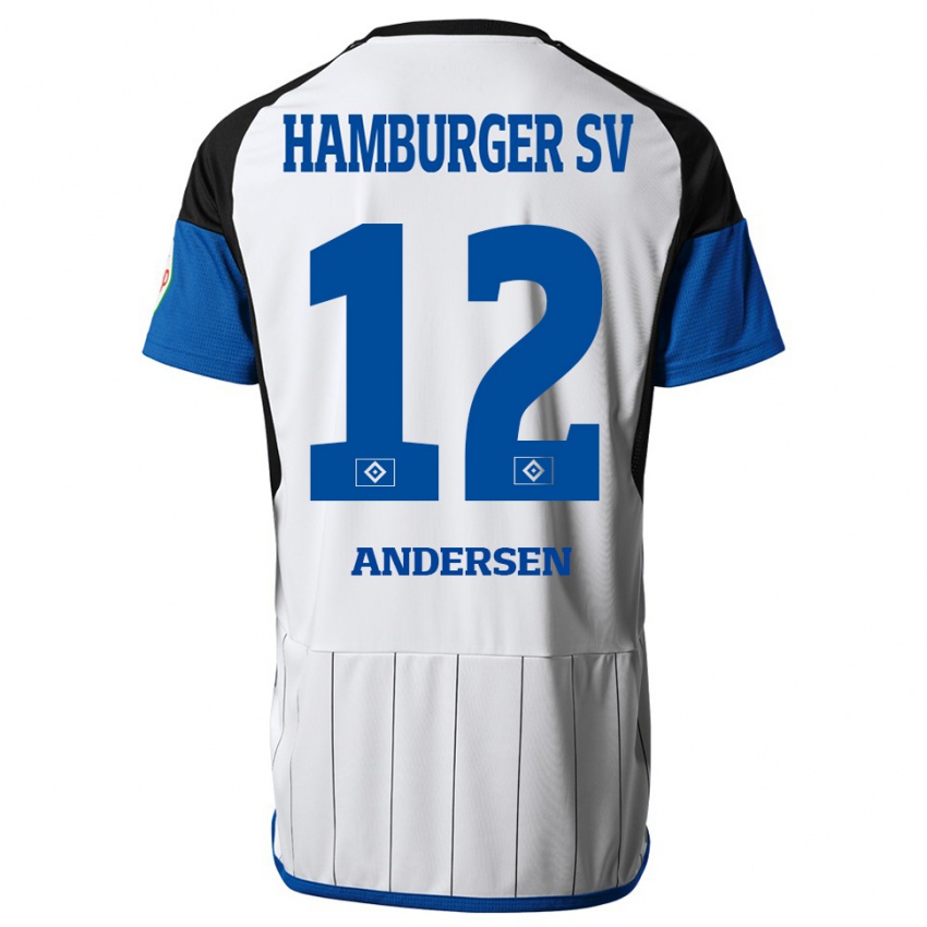 Kinder Patrick Andersen #12 Weiß Heimtrikot Trikot 2023/24 T-Shirt Österreich