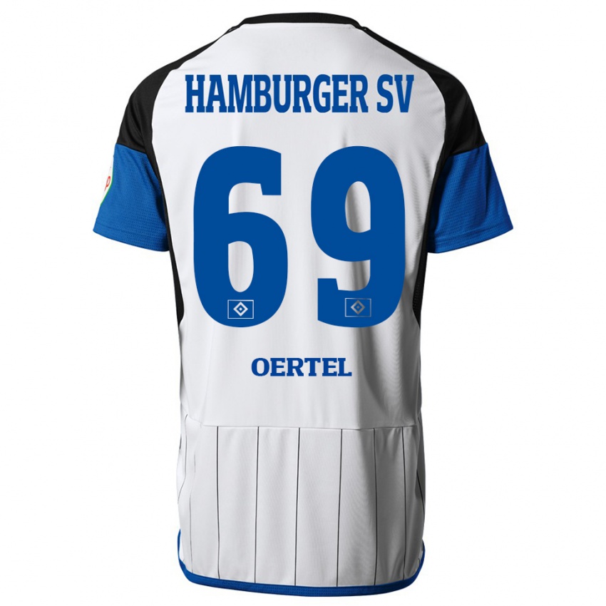 Kinder Jan Oertel #69 Weiß Heimtrikot Trikot 2023/24 T-Shirt Österreich