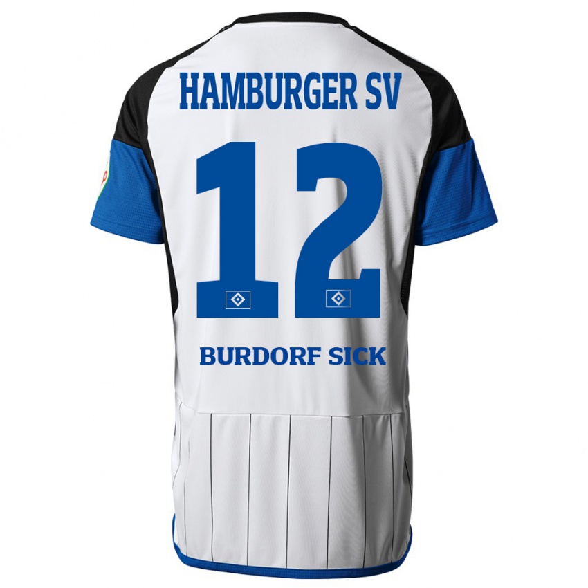 Kinder Emma Burdorf-Sick #12 Weiß Heimtrikot Trikot 2023/24 T-Shirt Österreich