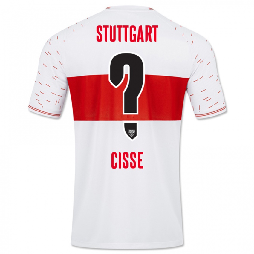 Kinder Momo Cissé #0 Weiß Heimtrikot Trikot 2023/24 T-Shirt Österreich