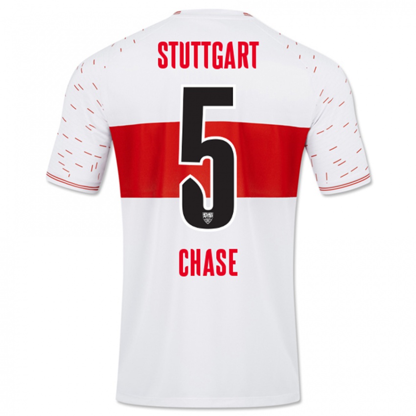 Kinder Anrie Chase #5 Weiß Heimtrikot Trikot 2023/24 T-Shirt Österreich