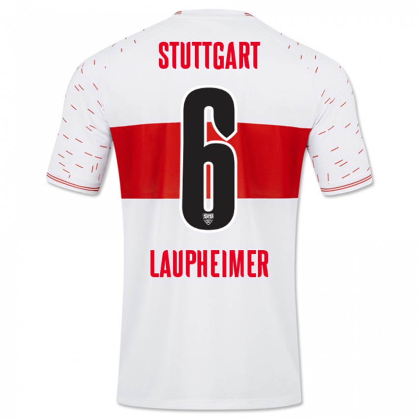 Kinder Lukas Laupheimer #6 Weiß Heimtrikot Trikot 2023/24 T-Shirt Österreich