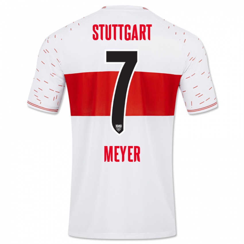 Kinder Jordan Meyer #7 Weiß Heimtrikot Trikot 2023/24 T-Shirt Österreich