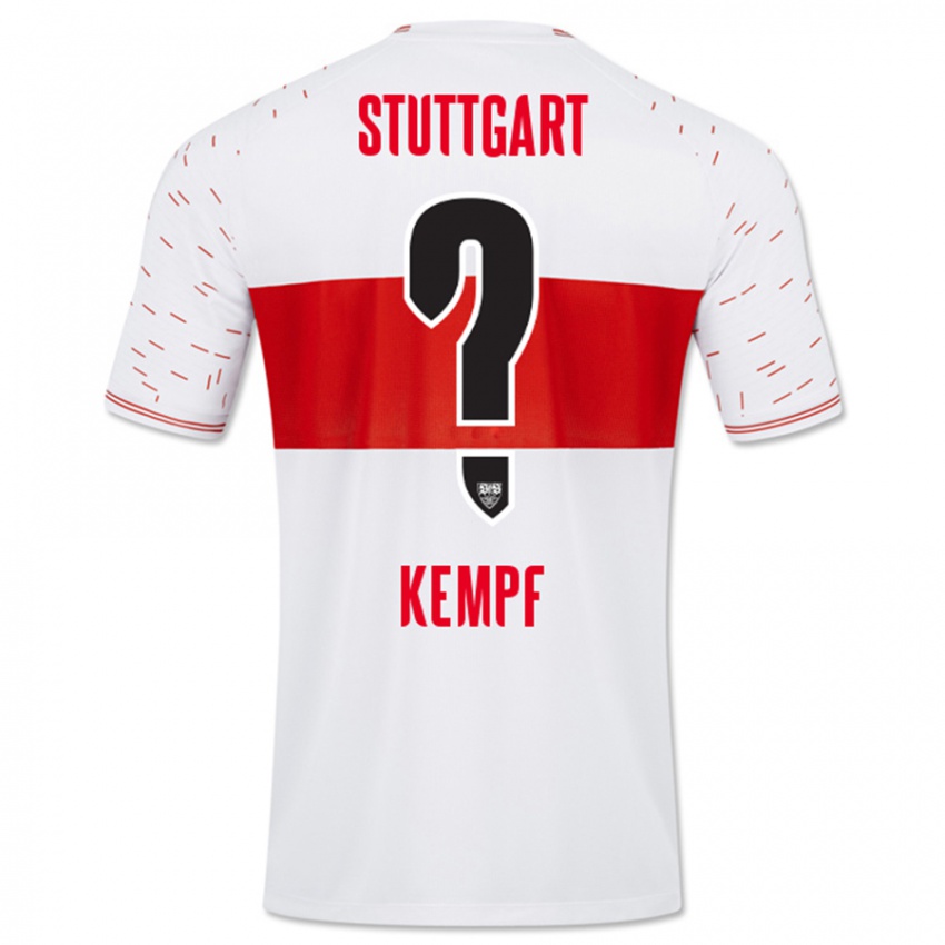 Kinder Karl Kempf #0 Weiß Heimtrikot Trikot 2023/24 T-Shirt Österreich