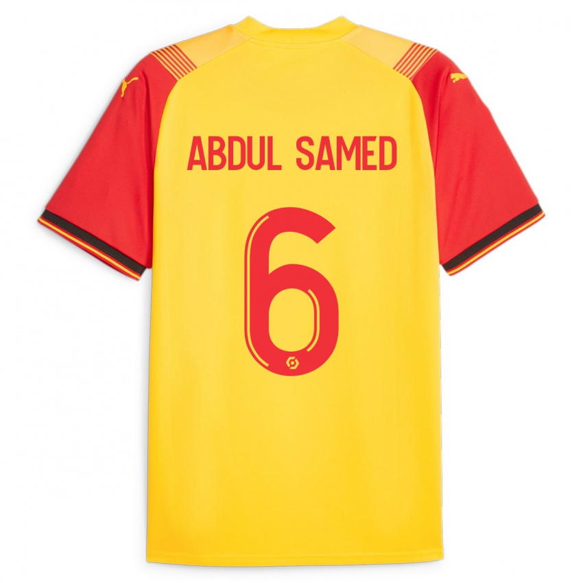 Kinder Salis Abdul Samed #6 Gelb Heimtrikot Trikot 2023/24 T-Shirt Österreich