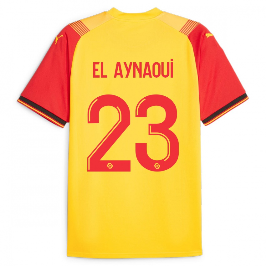 Kinder Neil El Aynaoui #23 Gelb Heimtrikot Trikot 2023/24 T-Shirt Österreich