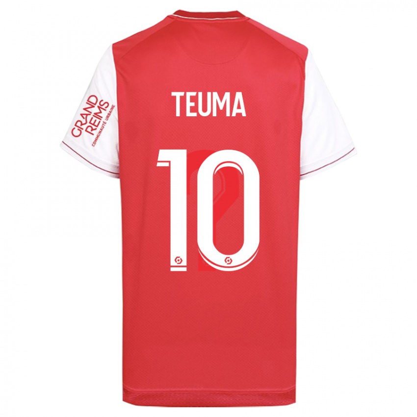 Kinder Teddy Teuma #10 Rot Heimtrikot Trikot 2023/24 T-Shirt Österreich