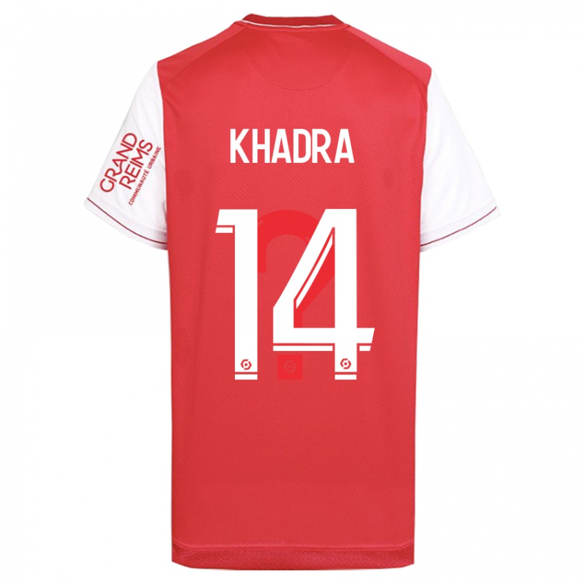 Kinder Reda Khadra #14 Rot Heimtrikot Trikot 2023/24 T-Shirt Österreich