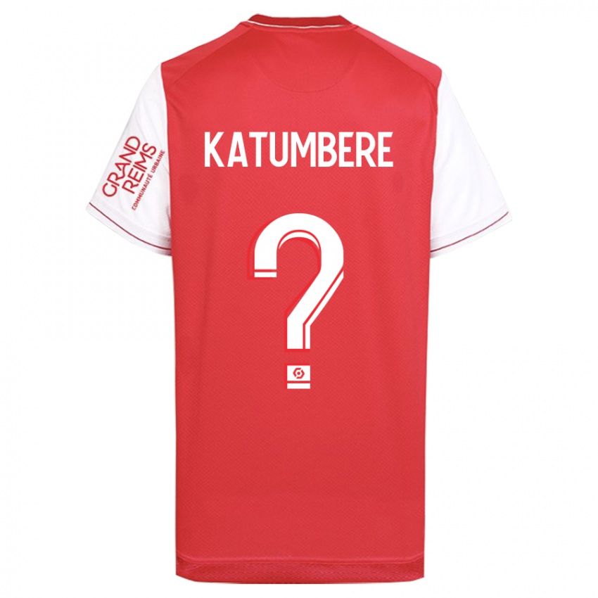 Kinder Noah Katumbere #0 Rot Heimtrikot Trikot 2023/24 T-Shirt Österreich