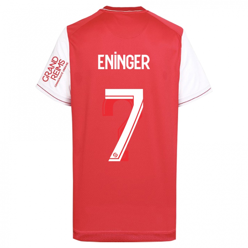 Kinder Thelma Eninger #7 Rot Heimtrikot Trikot 2023/24 T-Shirt Österreich