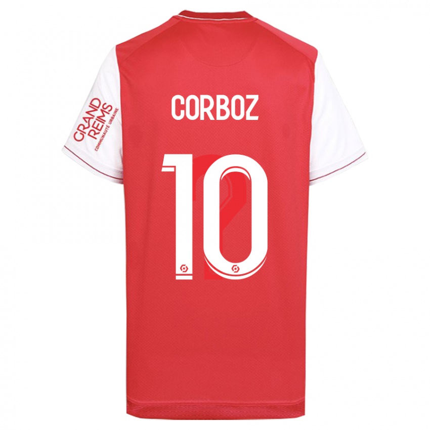 Kinder Rachel Corboz #10 Rot Heimtrikot Trikot 2023/24 T-Shirt Österreich