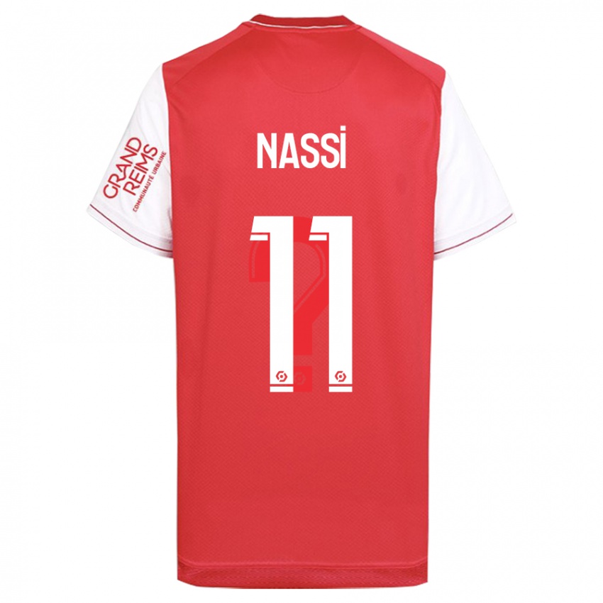 Kinder Jade Nassi #11 Rot Heimtrikot Trikot 2023/24 T-Shirt Österreich