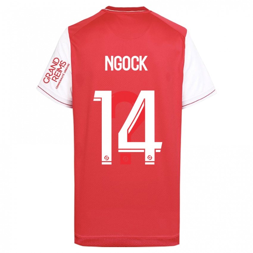 Kinder Monique Ngock #14 Rot Heimtrikot Trikot 2023/24 T-Shirt Österreich