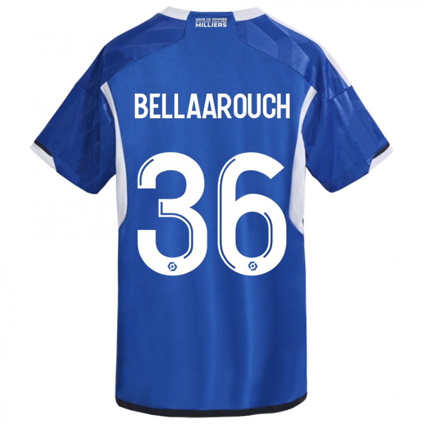 Kinder Alaa Bellaarouch #36 Blau Heimtrikot Trikot 2023/24 T-Shirt Österreich