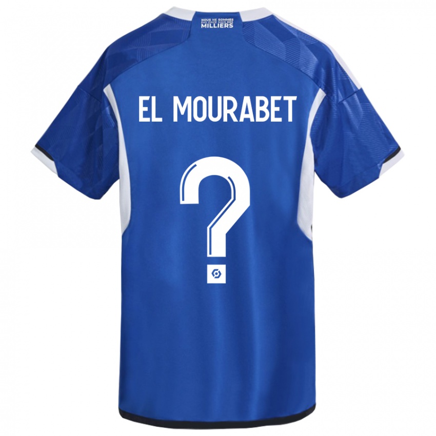 Kinder Samir El Mourabet #0 Blau Heimtrikot Trikot 2023/24 T-Shirt Österreich