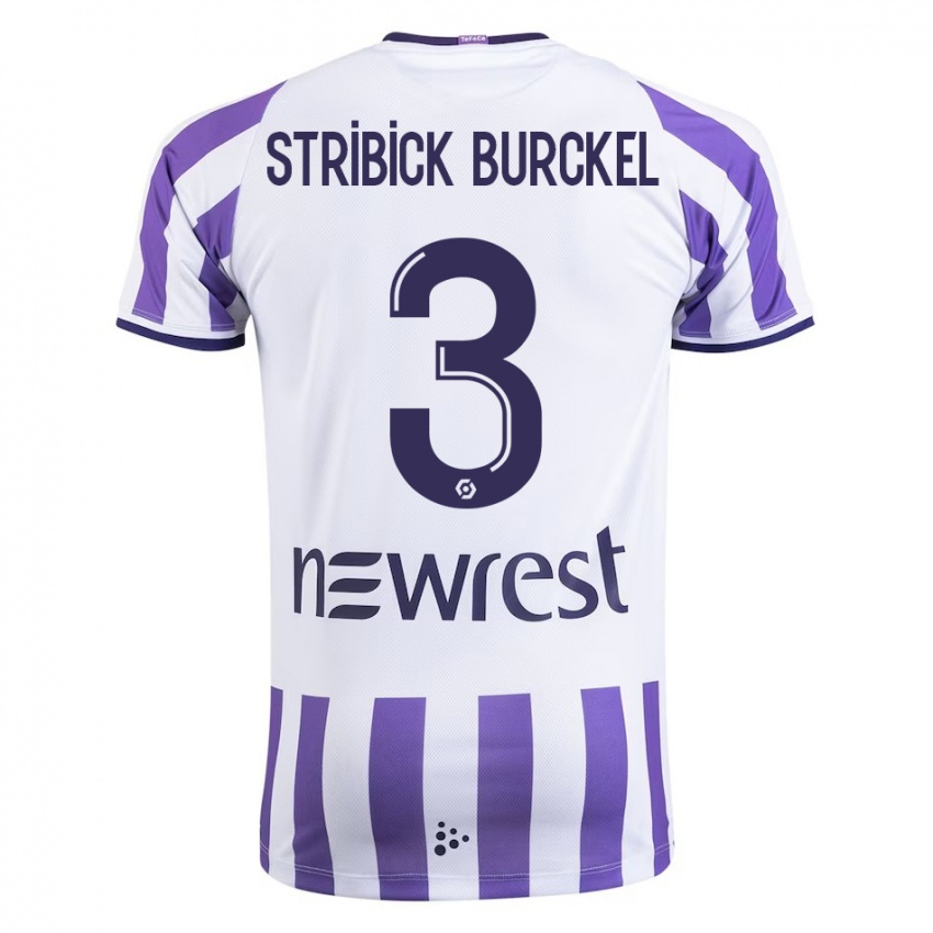 Kinder Laetitia Stribick-Burckel #3 Weiß Heimtrikot Trikot 2023/24 T-Shirt Österreich