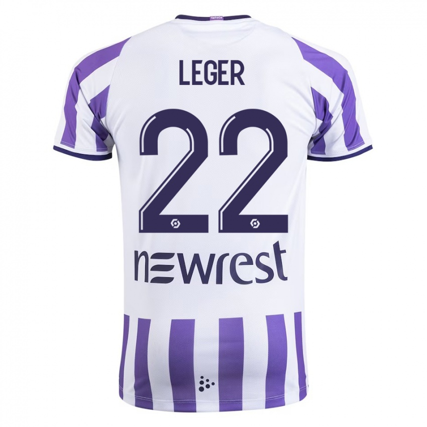 Kinder Christelle Léger #22 Weiß Heimtrikot Trikot 2023/24 T-Shirt Österreich