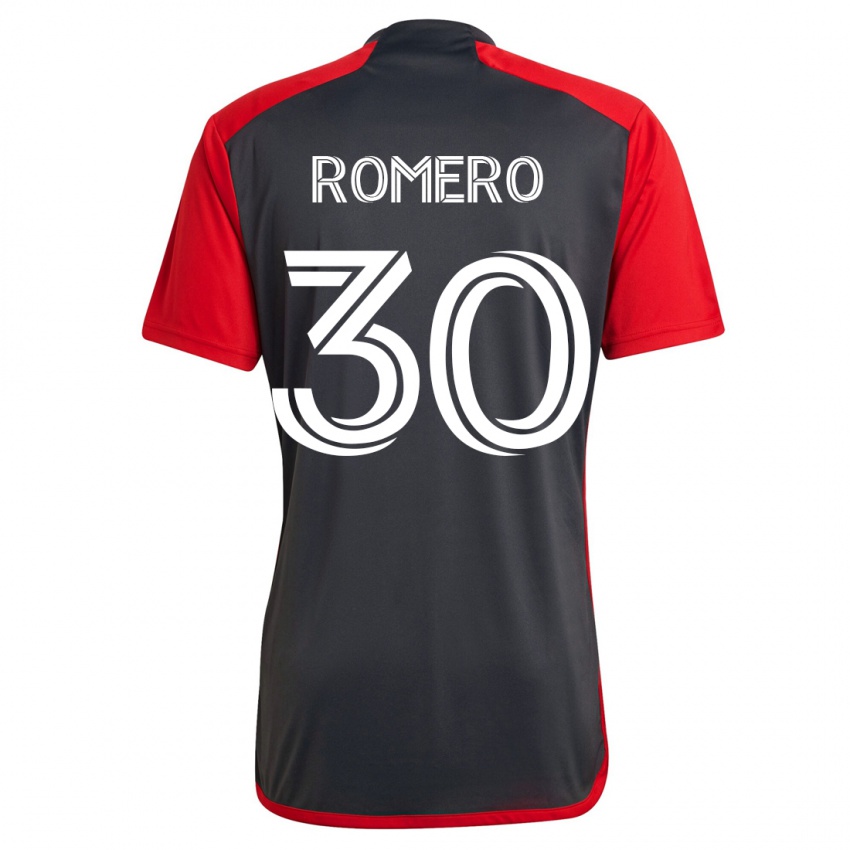 Kinder Tomás Romero #30 Grau Heimtrikot Trikot 2023/24 T-Shirt Österreich