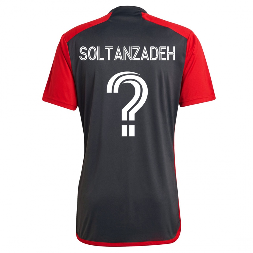 Kinder Shayan Soltanzadeh #0 Grau Heimtrikot Trikot 2023/24 T-Shirt Österreich