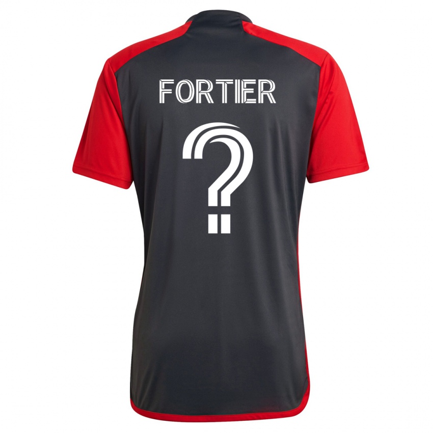 Kinder Tim Fortier #0 Grau Heimtrikot Trikot 2023/24 T-Shirt Österreich