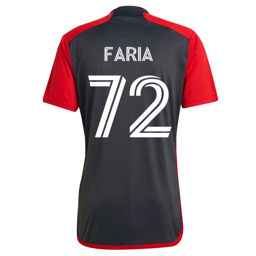 Kinder Jordan Faria #72 Grau Heimtrikot Trikot 2023/24 T-Shirt Österreich